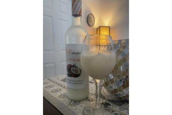 Aldi's Seasonal Petit Coconut Wine