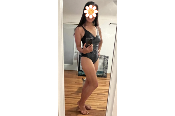 Aldi's Serra Black Ladies Swimsuit