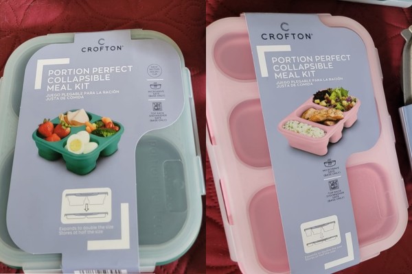 Crofton Portion Perfect Collapsible Meal Kit (4 & 3 portion)