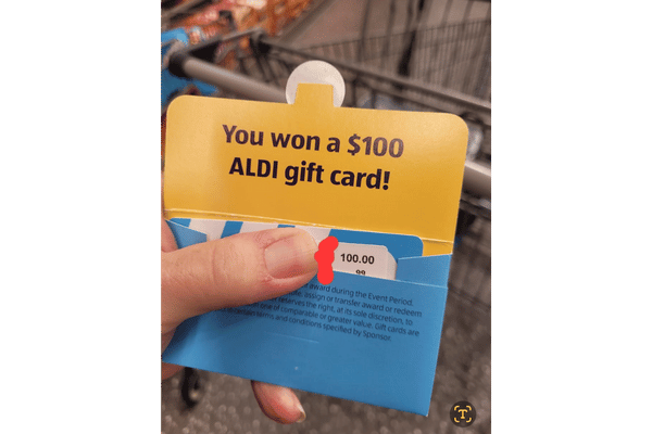 $100 Gift Card at ALDI's Grand Opening