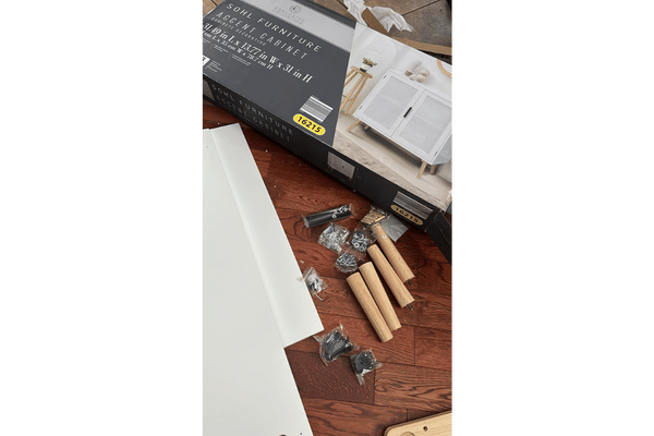 Assembling the SOHL Furniture Accent Cabinet