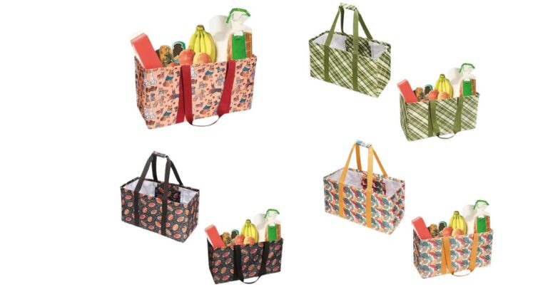 Aldi Is Selling the Crane Foldable Utility Tote, and Shoppers Are Snatching It Up Fast!