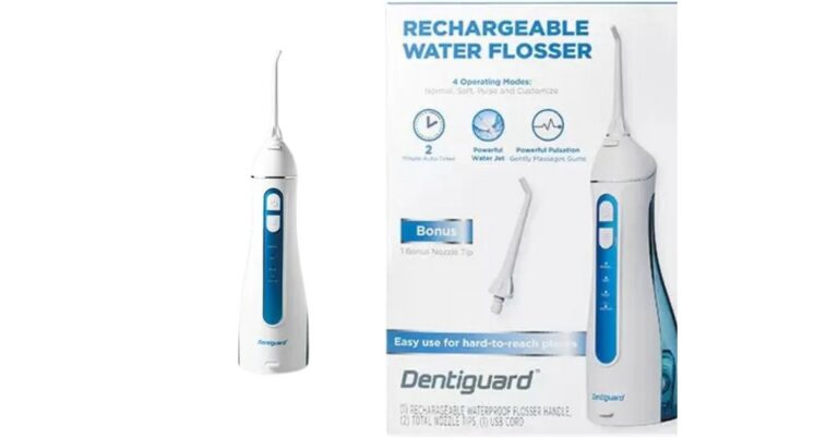 ALDI’s Dentiguard Rechargeable Water Flosser Will Transform Your Dental Routine!