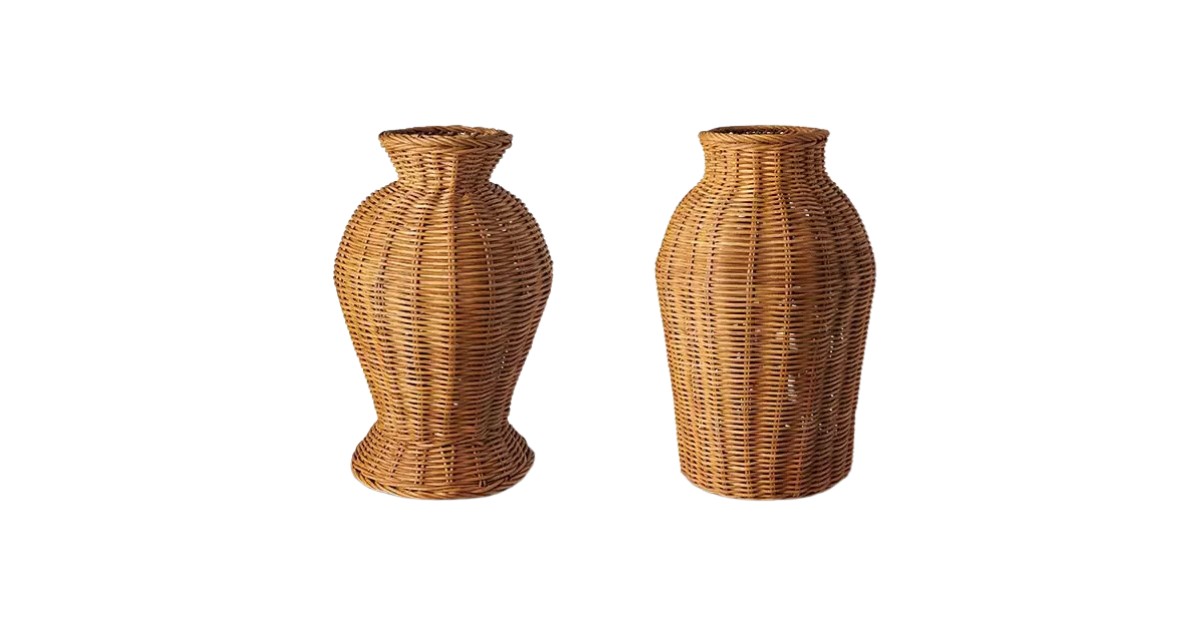 Huntington Home Rattan Vase