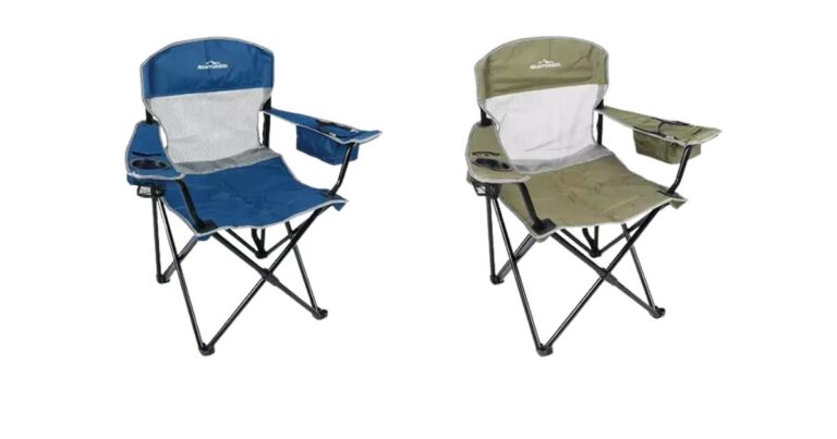 ALDI’s Adventuridge Oversized Mesh Back Chair is the Ultimate Outdoor Seat You Need This Camping Season!