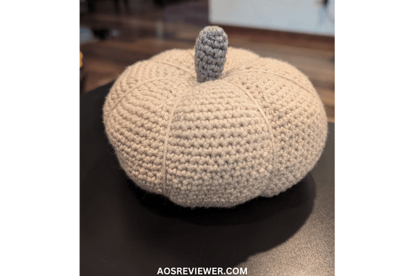 Crochet Pumpkin Porcini