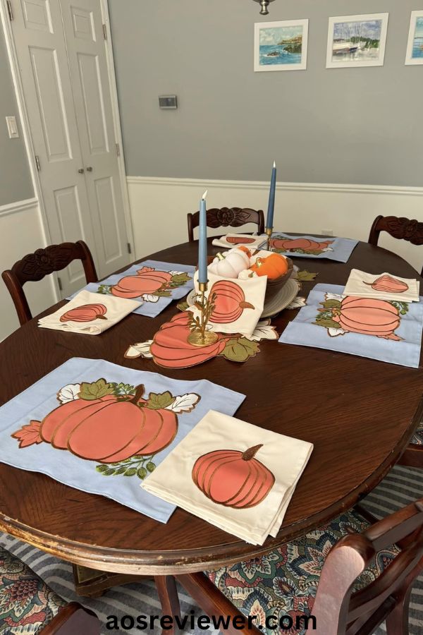 Fall Table Center Napkin Set