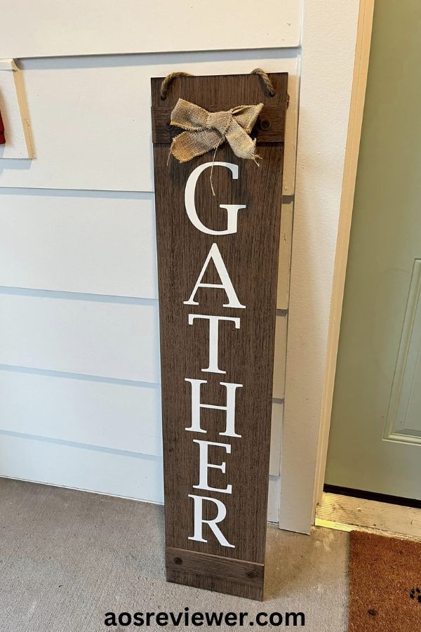 Gather Porch Sign