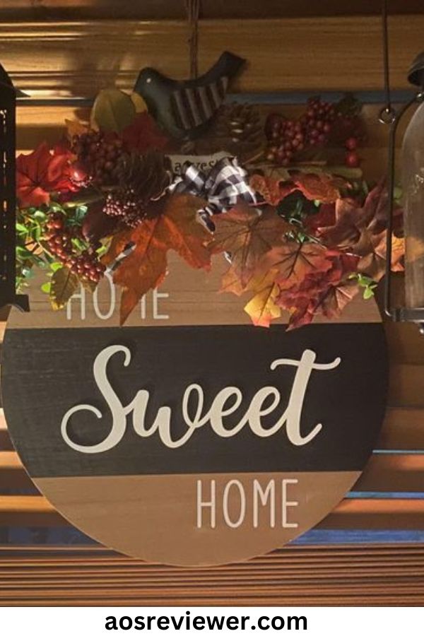 Home Sweet Home Circle Sign