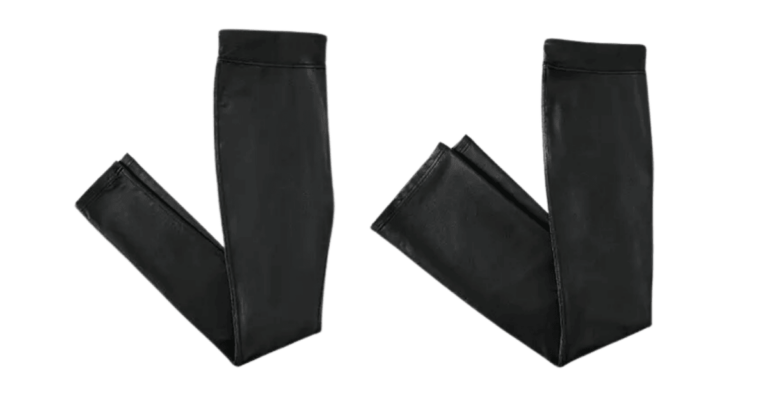 Serra Ladies Faux Leather Leggings and Pants Are a Dupe of Spanx at Aldi for 10x Cheaper!