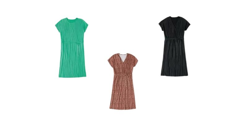 Serra Ladies Pleated Dress Is the Elegant Wardrobe Staple Shoppers Are Snatching Up at Aldi!