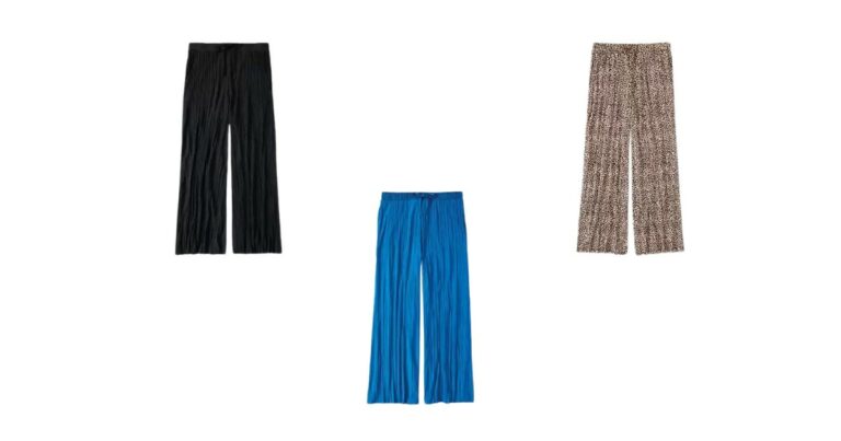 Serra Ladies Pleated Palazzo Pants Are the Stylish, Comfy Find Flying Off Aldi’s Shelves!