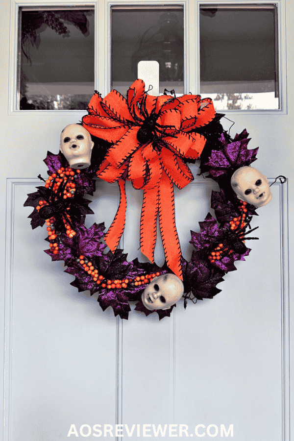 The Easy DIY Baby Head Wreath