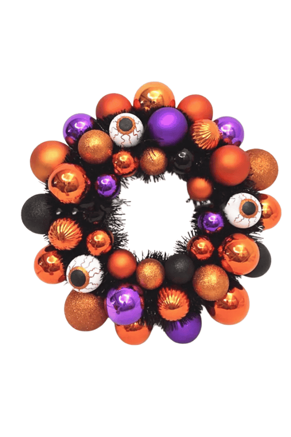 The Plastic Bauble Wreath