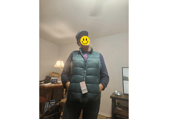 Serra Ladies Green Puffer Vest