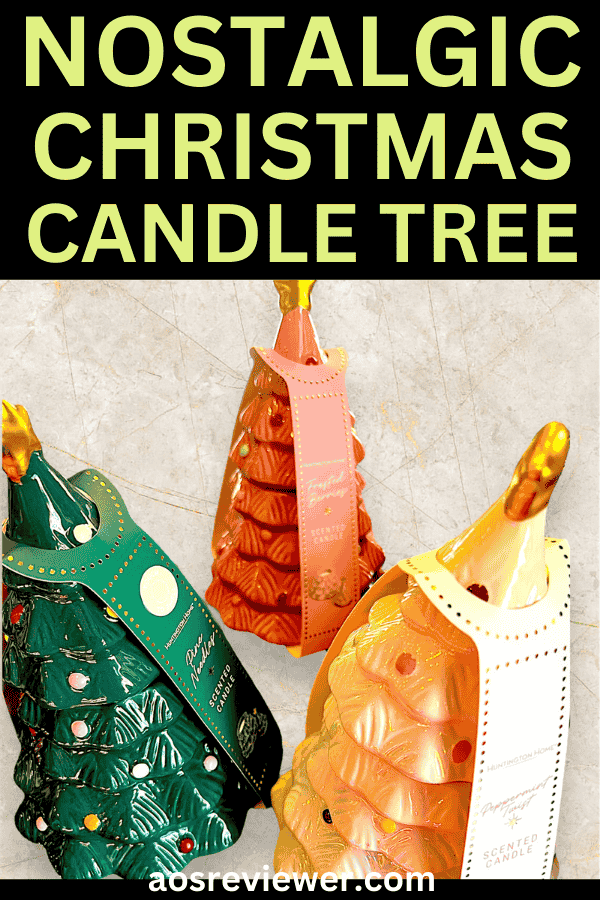 Aldi's Christmas Candle Tree Pin