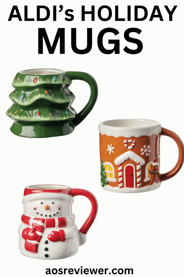 Aldi's Holiday Mugs Pin