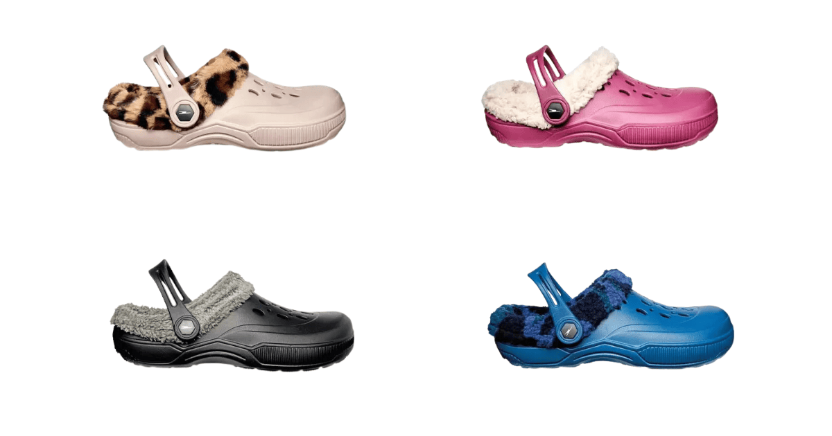 Crane Mens or Ladies Warm Lined Clogs