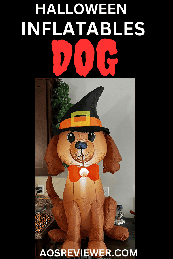 Halloween Inflatables Dog Pin