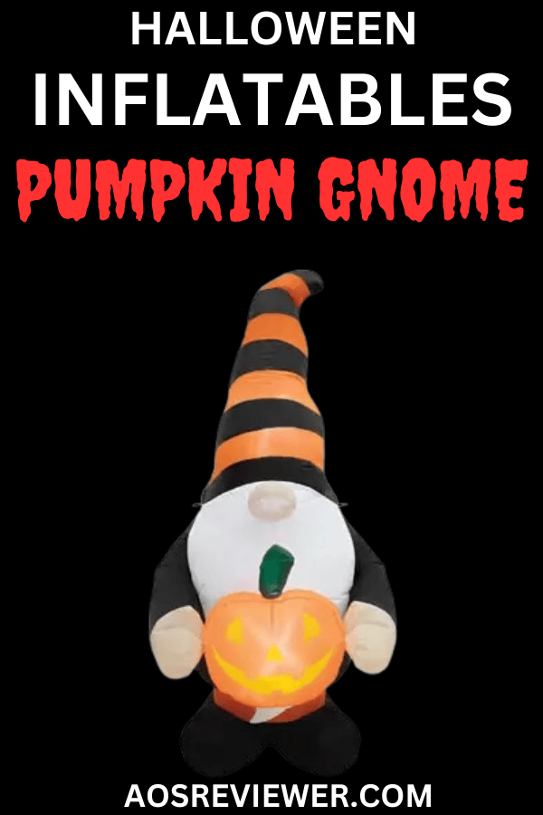 Halloween Inflatables Pumpkin Gnome Pin