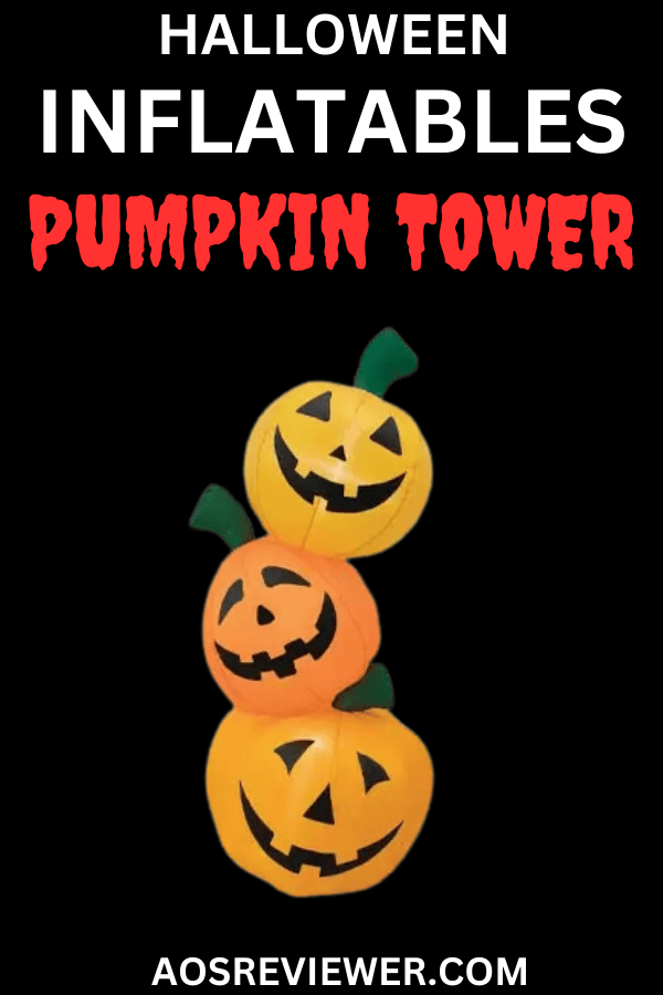 Halloween Inflatables Pumpkin Tower Pin