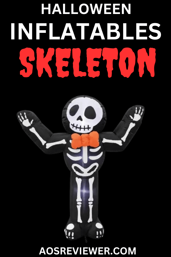 Halloween Inflatables Skeleton Pin