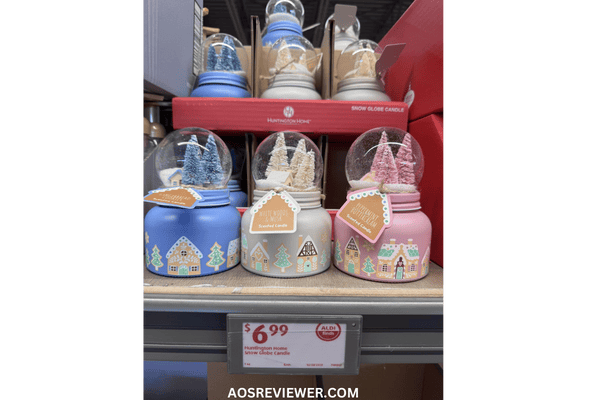 Huntington Home Snow Globe Candle (1)