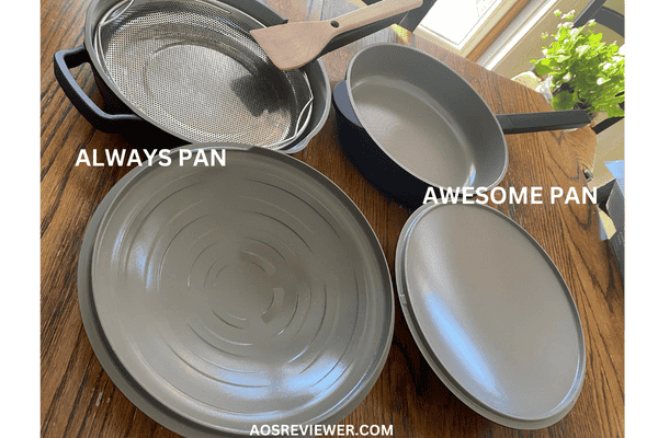 Inside View of Always Pan & Awesome Pan