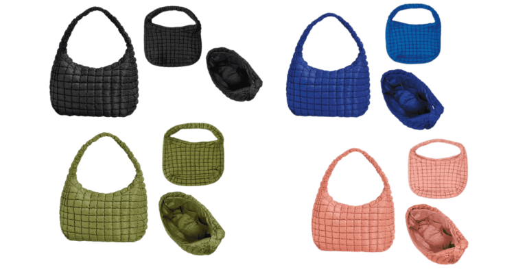 ALDI’s LIVE IN STYLE Quilted Carry All Tote Is a Dupe of Free People’s, Selling for 3x Cheaper!