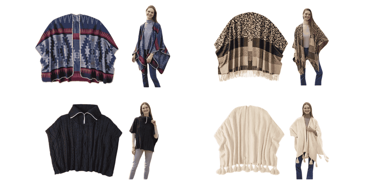 Serra Ladies Poncho