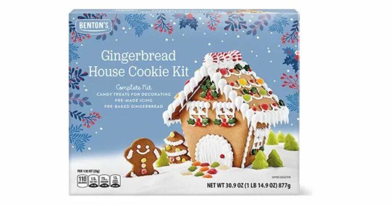 Benton’s Gingerbread House Cookie Kit Brings Sweet Holiday Fun at an Unbeatable Price!