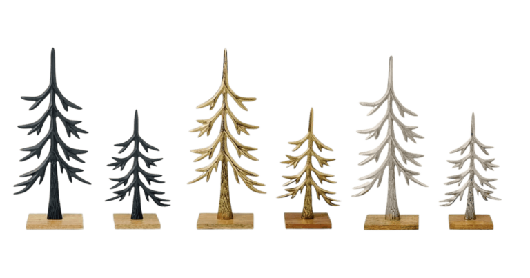 Merry Moments Sculpted Trees Bring Pottery Barn Style to Aldi for a Fraction of the Price!