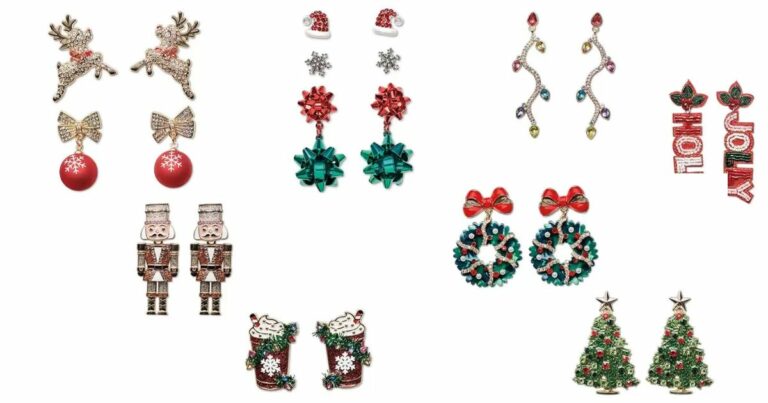 ALDI Launches CUTE Serra Holiday Earrings for This Holiday Season!