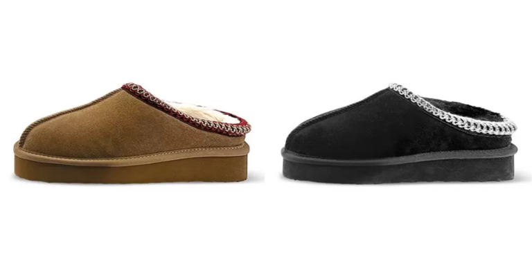 Aldi Launches Serra Ladies Genuine Suede Platform Clogs, A Perfect Ugg Tasman Dupe at 10x Less!