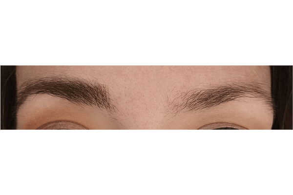 Used Lacura Microfilling Pen on Left Eyebrow