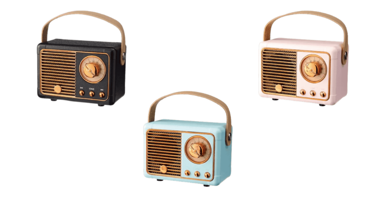 Bauhn Mini Retro Bluetooth Speaker from ALDI Delivers Vintage Vibes and Modern Sound for Just $7.99!