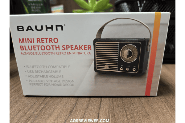 Bauhn Mini Retro Bluetooth Speaker