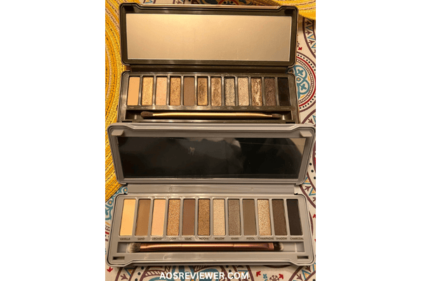 Shades of Lacura 2 vs. Urban Decay Naked 2